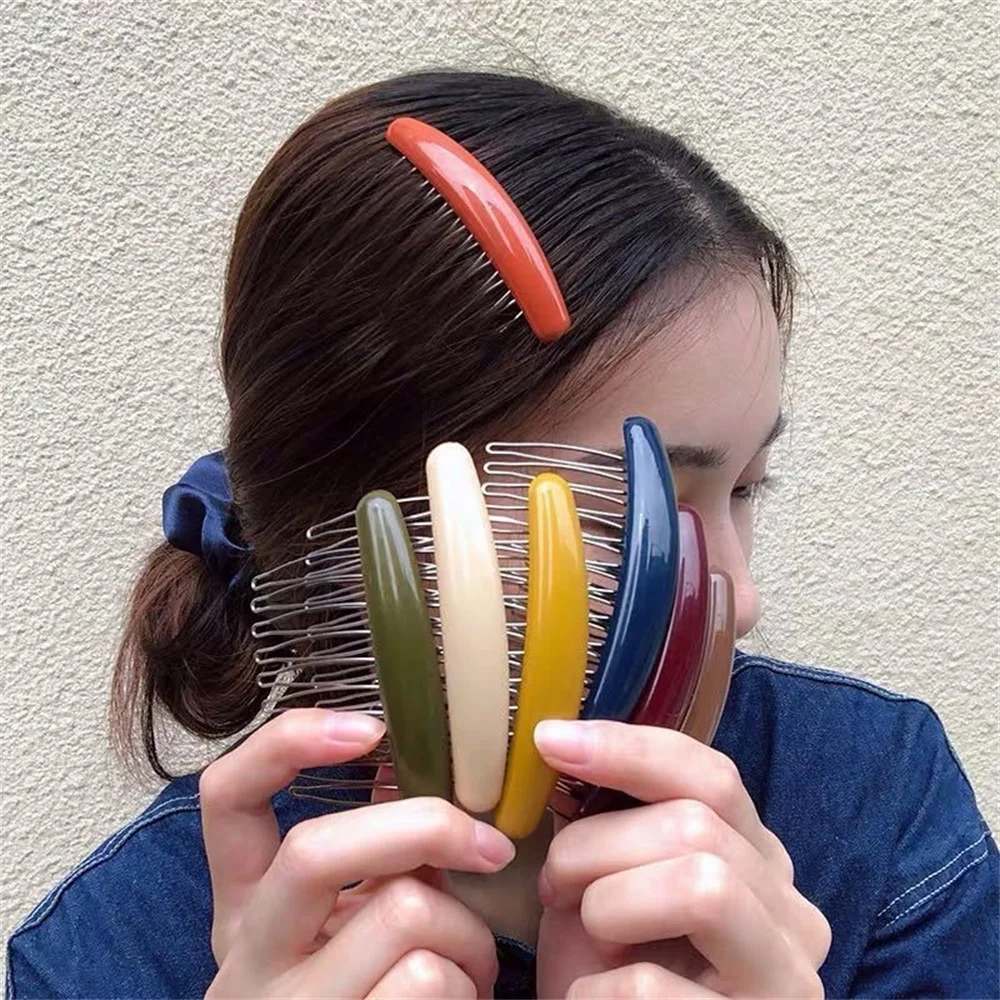 Hair Care Korean Products - Peine de plátano de Color sólido