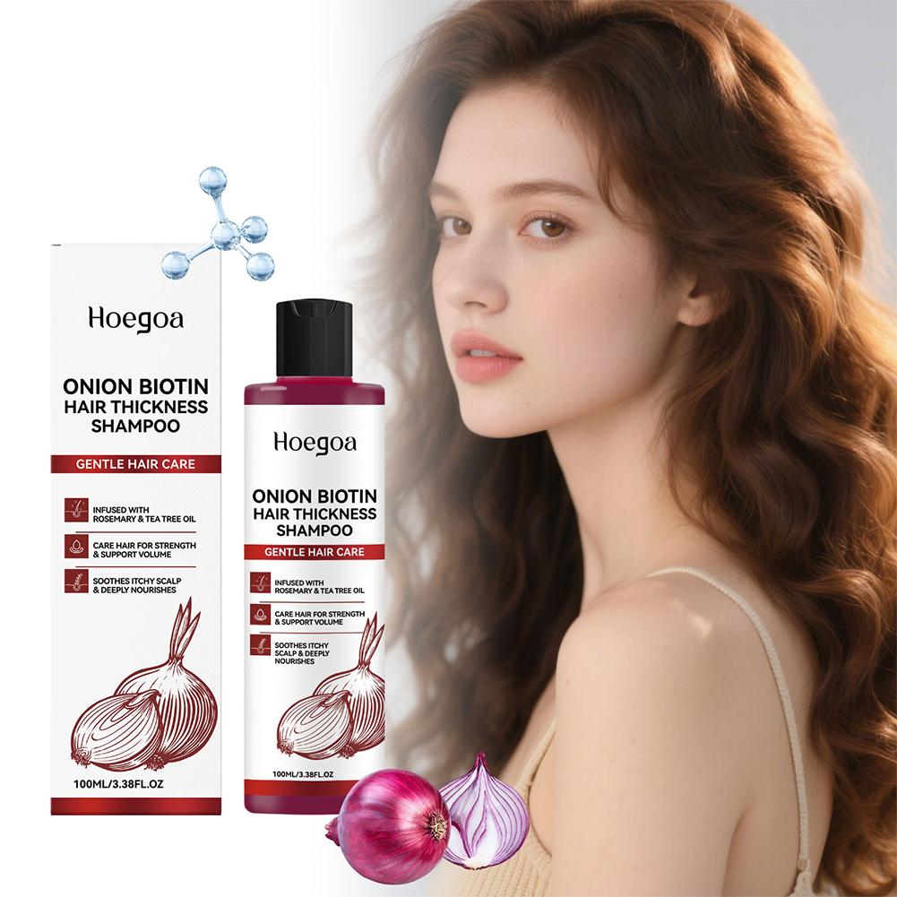 Biotin Shampoo Thickening - Champú de cebolla con biotina de