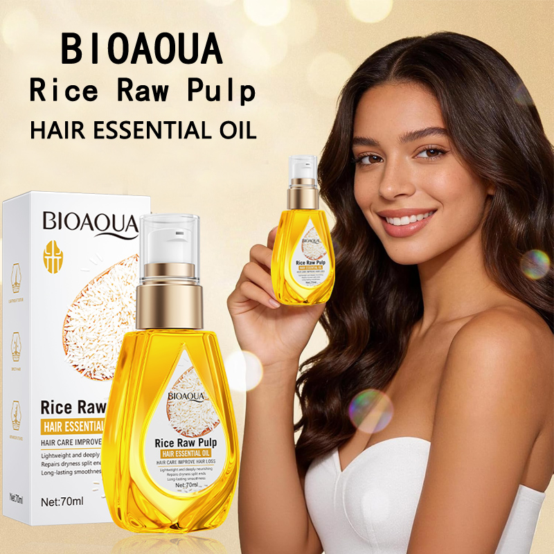 Hair Care For Dry And Frizzy Hair - Aceite esencial para el cuidado del
