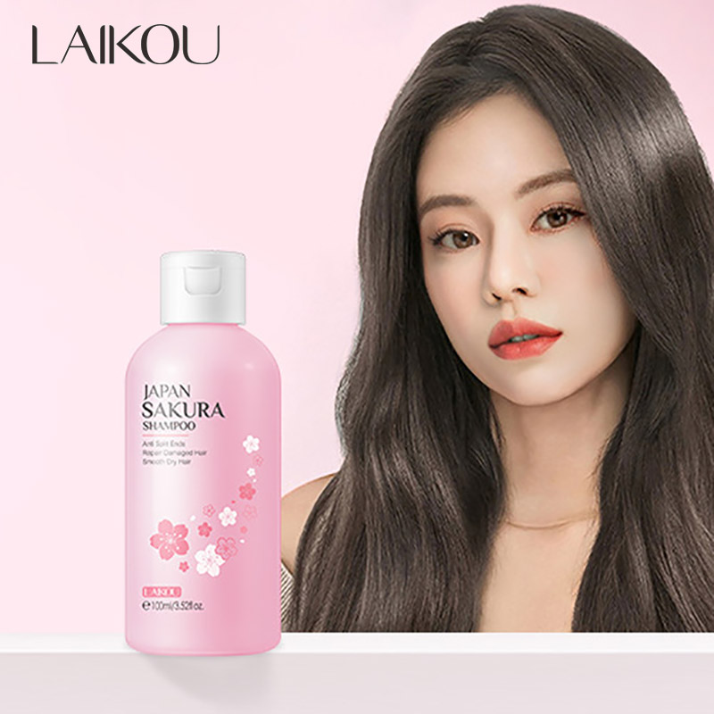 Hair Care Korean Products - LAIKOU Japón Sakura champú reparación cabello