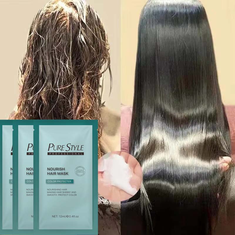 Hair Care For Dry And Frizzy Hair - Mascarilla Capilar de Queratina Mágica, Repara