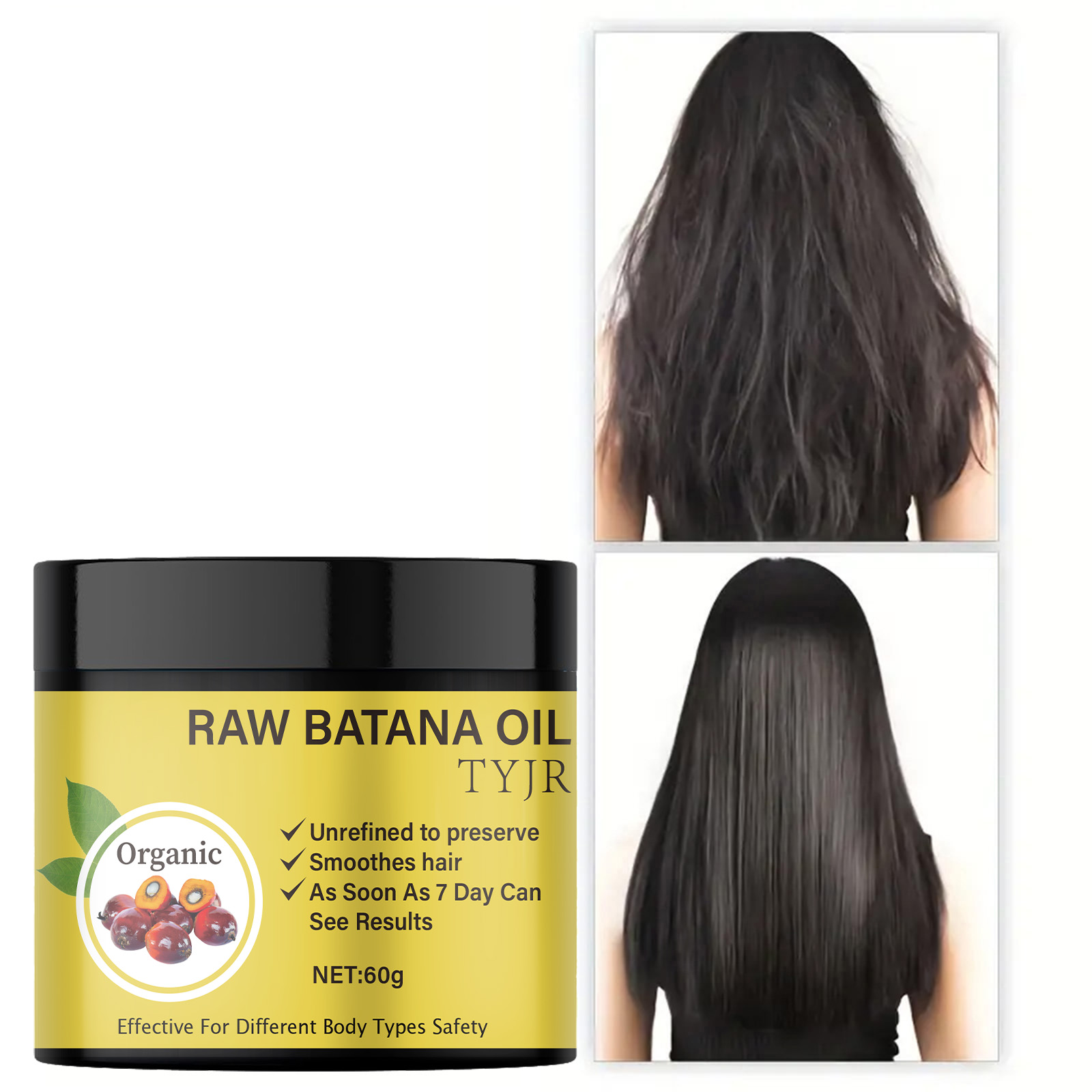 Hair Care For Dry And Frizzy Hair - Mascarilla para el cabello con aceite
