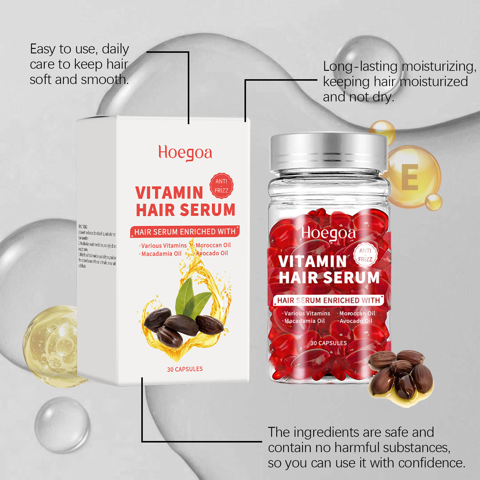 Hair Care For Hair Growth - Cápsulas de suero para el cuidado