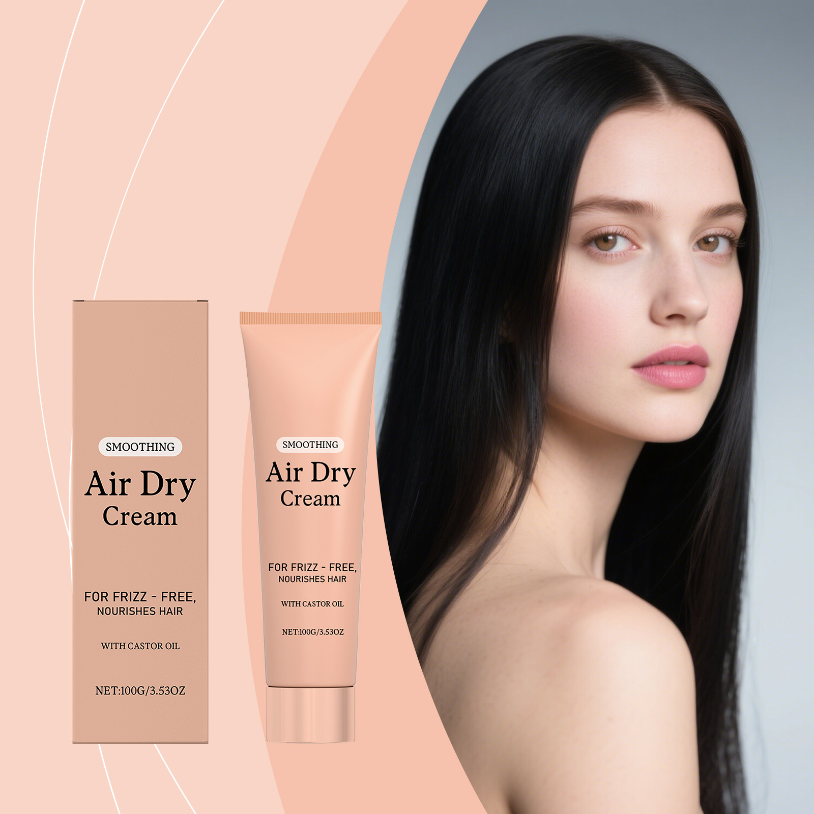 Hair Care For Dry And Frizzy Hair - Crema Alisadora para el Cabello de