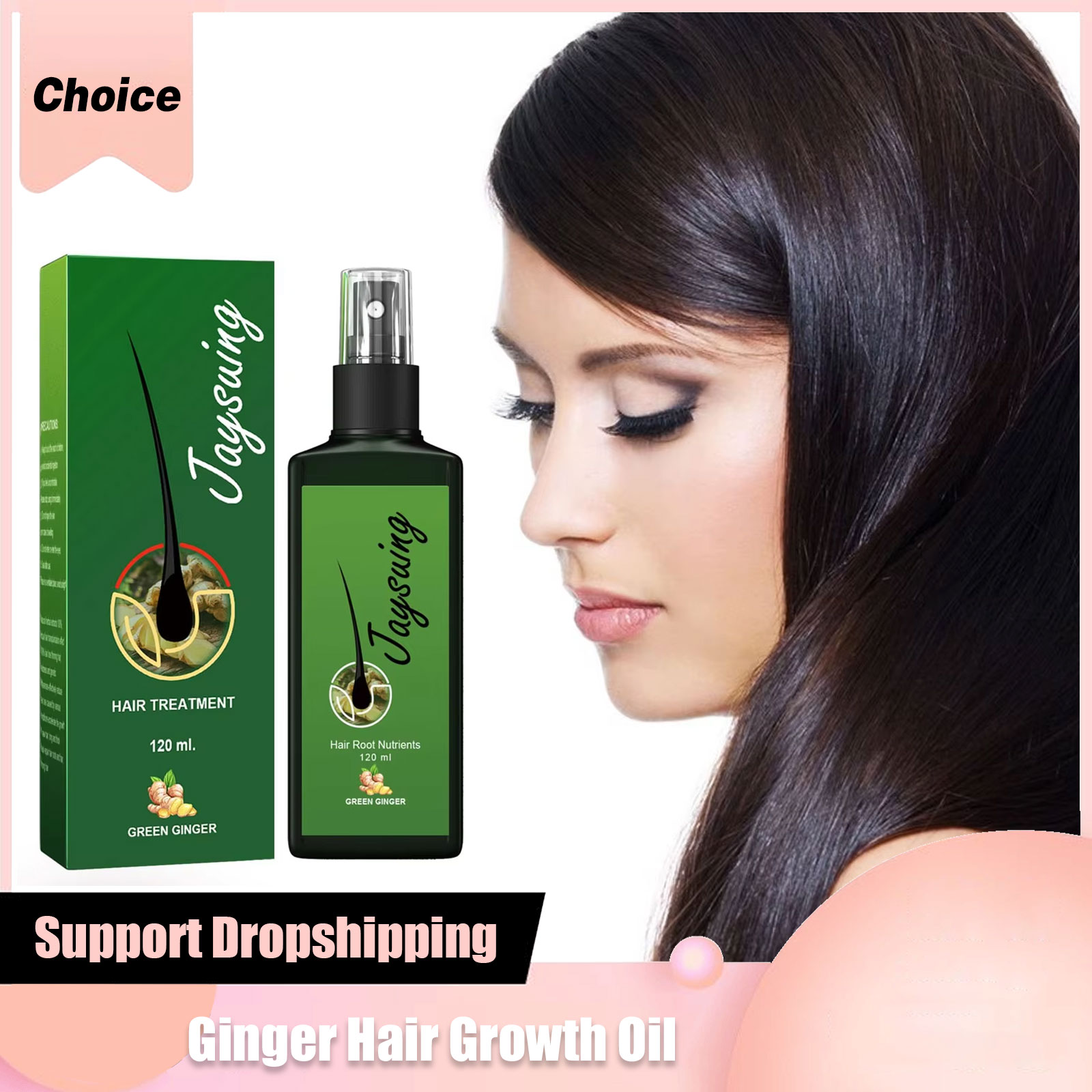 Aceite de jengibre para el cre - Hair Care For Hair Growth reseña y precio