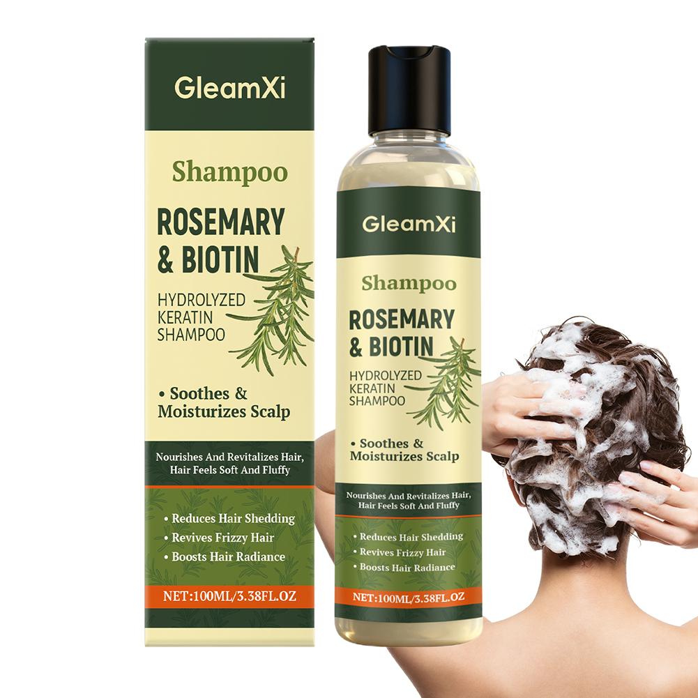 Champú GleamXi con Biotina y R - Biotin Shampoo Thickening reseña y precio