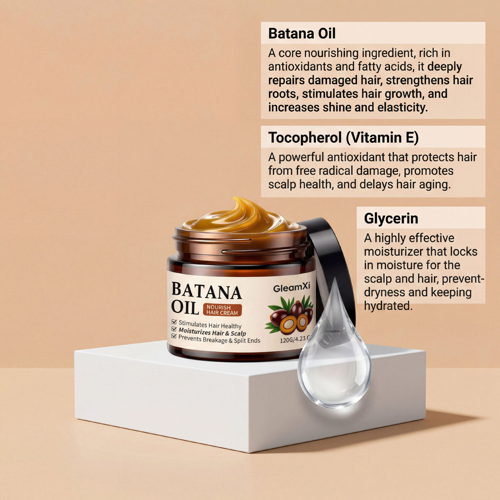 Aceite y Bálsamo Capilar Multi - Hair Care For Dry And Frizzy Hair reseña y precio