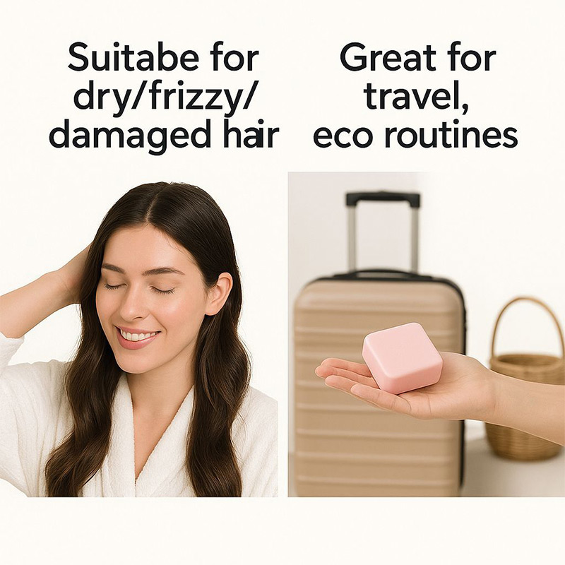 Barra de jabón acondicionador  - Hair Care For Dry And Frizzy Hair reseña y precio